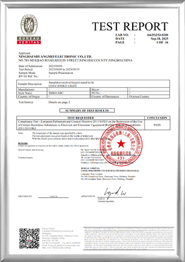 ROHS-certificaat
